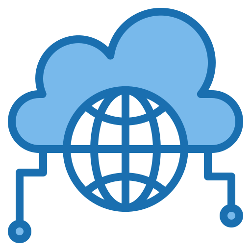 Cloud server icon