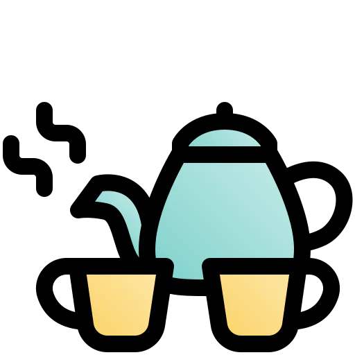 Tea set icon