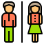 Restroom icon 64x64