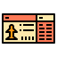 Plane ticket icon 64x64