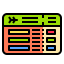 Boarding pass icon 64x64