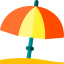 Beach umbrella іконка 64x64