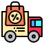 Delivery truck icon 64x64