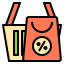 Shopping bag icon 64x64