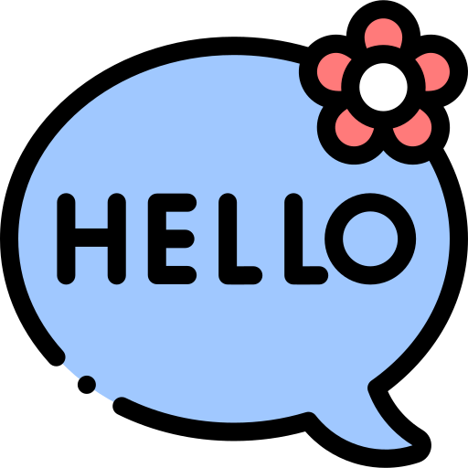 Hello icon