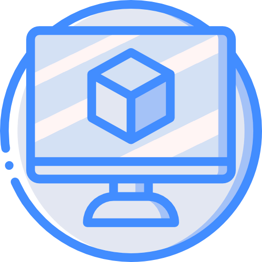 3d modeling icon
