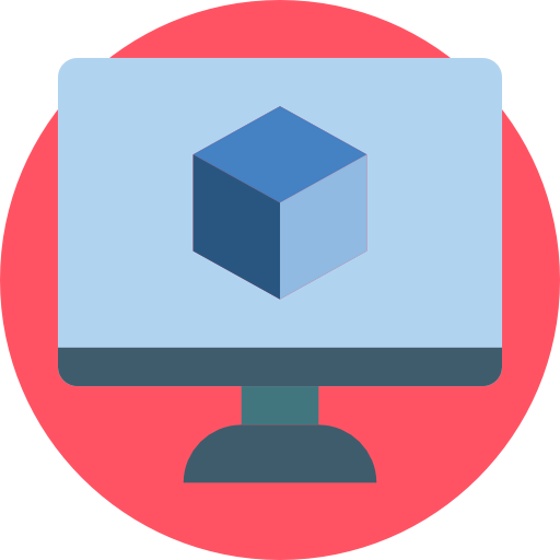 3d modeling icon