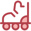 Roller skate icon 64x64