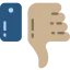 Thumb down icon 64x64
