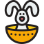 Easter bunny biểu tượng 64x64