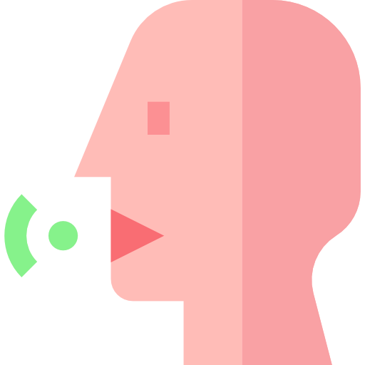 Talking icon