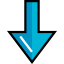 Down arrow icon 64x64