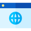 Earth grid icon 64x64