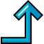 Diagonal arrow icon 64x64