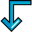 Diagonal arrow icon 64x64