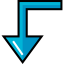 Diagonal arrow icon 64x64