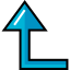 Diagonal arrow icon 64x64