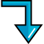 Diagonal arrow icon 64x64