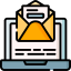 Open mail icon 64x64