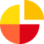 Pie chart icon 64x64