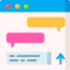 Online chat icon 64x64