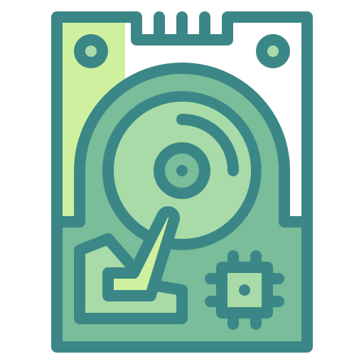 Hard disk icon