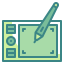 Pen tablet ícono 64x64