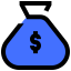 Money bag icon 64x64