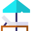 Sunbed icon 64x64
