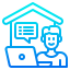 Work from home icon 64x64