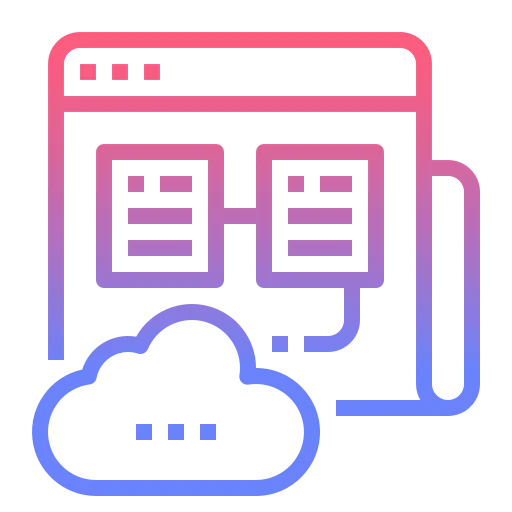 Web hosting icon