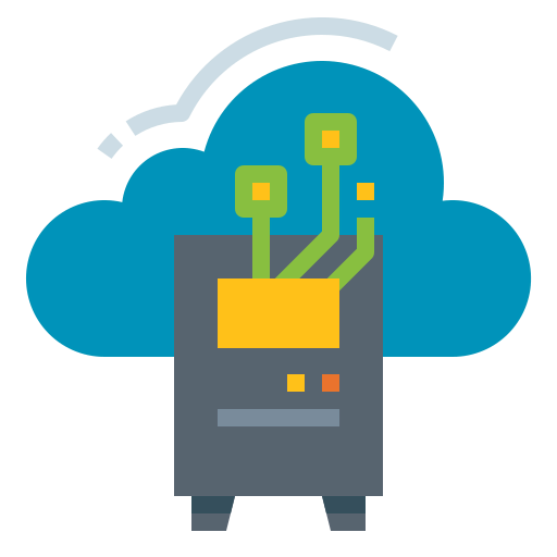 Cloud computing icon