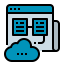 Web hosting biểu tượng 64x64
