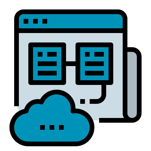 Web hosting icon