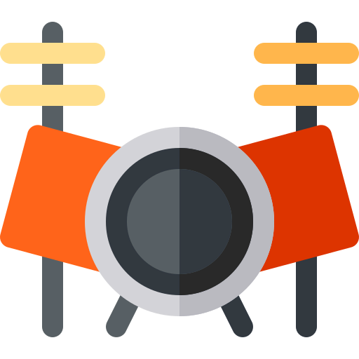 Drum set icon