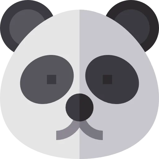 Panda bear icon