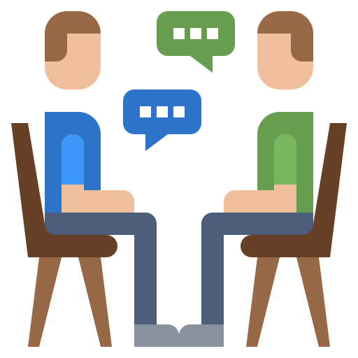 Talking icon