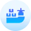 Cargo boat Symbol 64x64