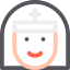 Nun icon 64x64