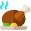 Roast chicken icon 64x64