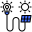 Solar panel icon 64x64