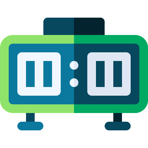 Digital clock icon