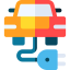 Electric car icon 64x64