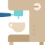 Coffee machine icon 64x64