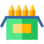 Pencils icon 64x64