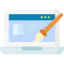 Web design icon 64x64