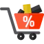 Shopping cart icon 64x64