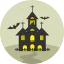 Haunted house icon 64x64