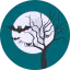 Full moon icon 64x64