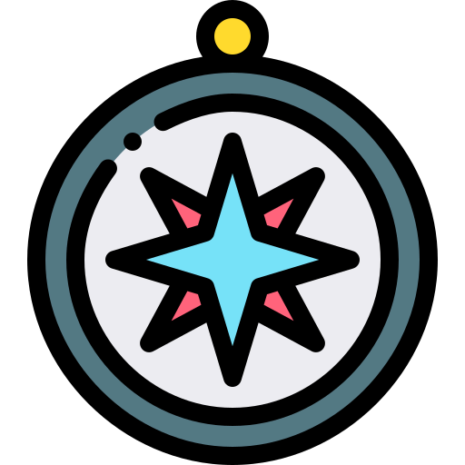Wind rose icon